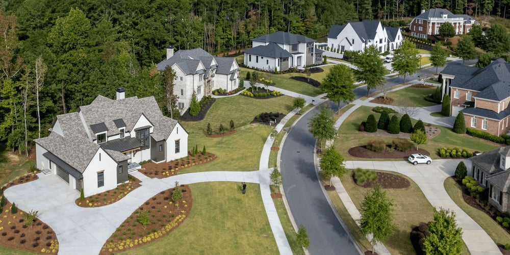 New Home Community at Arden on Lanier Waterside by Elevation Building Company in Cumming GA