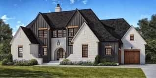 Rendering of New Home for Sale in Acworth with Tudor Style Eaves