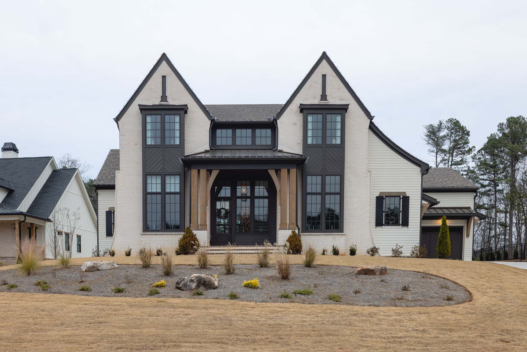 atlanta custom home exterior